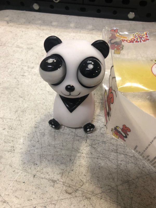 Photo 1 of Funny Toy Decompression Artifact Panda Glaring Creative Funny Design Eye-Popping Panda Squeeze Squeezing Toy Pressure Reduction Toy
