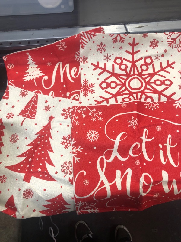 Photo 1 of 4PCS Christmas Pillow Covers 18x18"