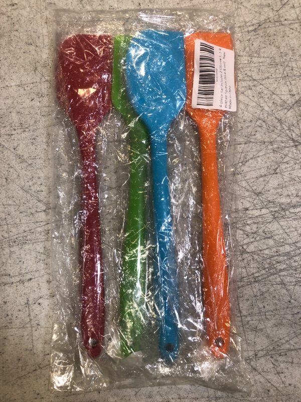 Photo 1 of 4PCS Colored Spatulas 