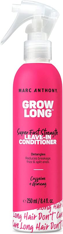 Photo 1 of Marc Anthony Leave-In Conditioner Spray & Detangler, Grow Long Biotin - Anti-Frizz Deep Conditioner For Split Ends & Breakage - Vitamin E, Caffeine & Ginseng for Curly, Dry & Damaged Hair