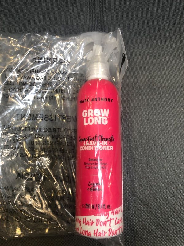 Photo 2 of Marc Anthony Leave-In Conditioner Spray & Detangler, Grow Long Biotin - Anti-Frizz Deep Conditioner For Split Ends & Breakage - Vitamin E, Caffeine & Ginseng for Curly, Dry & Damaged Hair