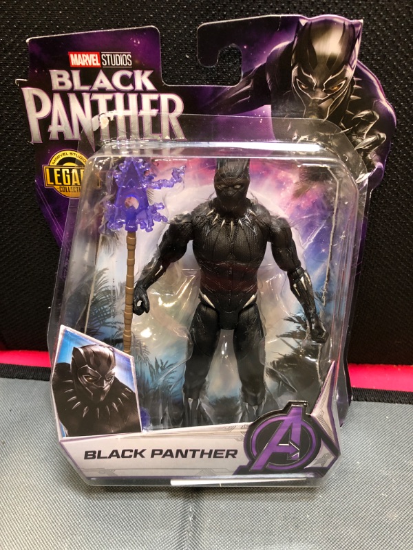 Photo 1 of 2022 Hasbro Marvel Studios Legacy Collection Black Panther 6" Action Figure