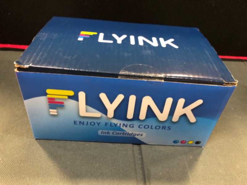 Photo 3 of FLYINK Ink Cartridges for Brother lc203 lc201 XL Black and Color for MFC-J480DW MFC-J4420DW Printer