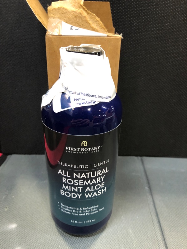 Photo 1 of 
ALL Natural Body Wash - Fights Body Odor, Athlete’s Foot, Jock Itch, Nail Issues, Dandruff, Acne, Eczema, Shower Gel for Women & Men, Skin Cleanser -16 fl oz (Tea Tree Eucalyptus)