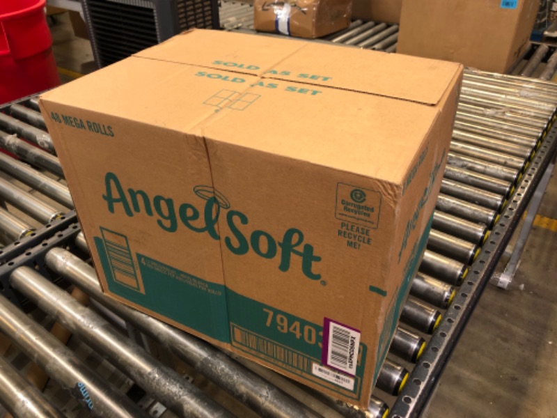 Photo 2 of Angel Soft® Toilet Paper, 48 Mega Rolls = 192 Regular Rolls, 2-Ply Bath Tissue