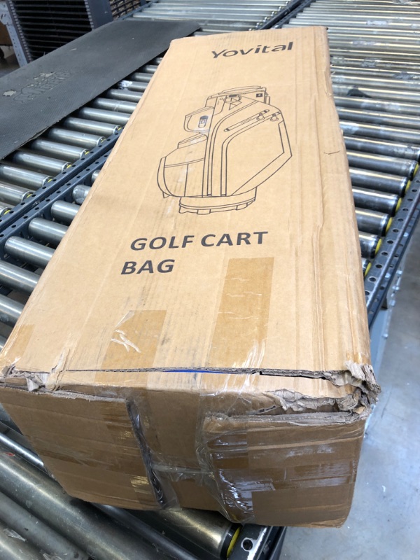 Photo 3 of 14 Way Golf Cart Bag Blue