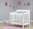 Photo 1 of Dream On Me 3 in 1 Aden Convertible Mini Crib, White