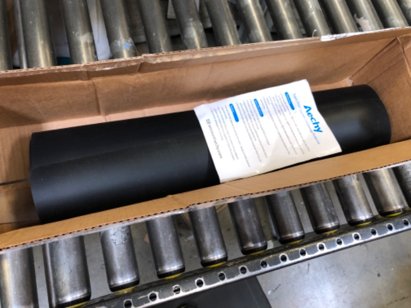 Photo 1 of AECHY Silicone Mats for Kitchen Counter 47"x23.6"x0.08”, Largest Heat Resistant Mat Shipped Rolled Up Kitchen Island Silicone Countertop Protector Mat Nonslip Extra Large Counter Mat, Black Black 47"x23.6"x0.08"