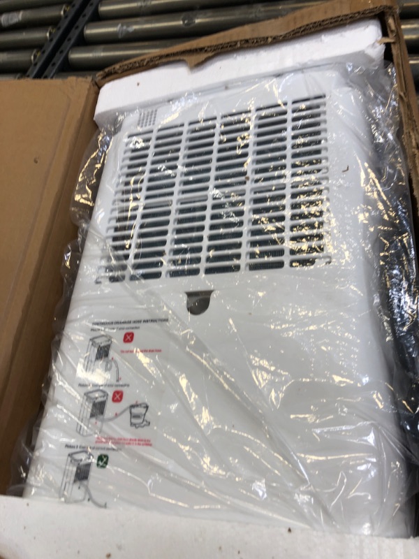 Photo 2 of 2500 Sq. Ft 30 Pint Dehumidifier, Dehumidifiers for Home Basement with Drain Hose, COLAZE Dehumidifiers for Large Room with Auto or Manual Drain, 24 Hours Timer, 0.58 Gallon Water Tank, Auto Defrost, Overflow Protection, Continuous Drain Function