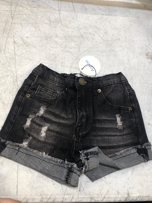 Photo 1 of Arshiner girls jean shorts ripped size 110