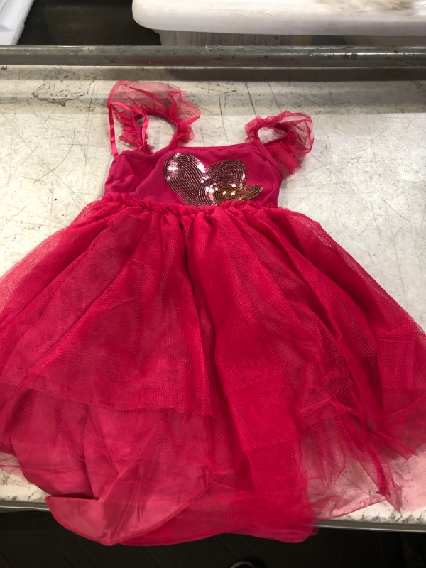 Photo 1 of DaniChines girls tulle dress ( rose, 3 ) 