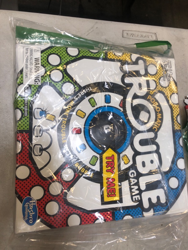 Photo 2 of Hasbro Gaming Trouble Board Game for Kids Ages 5 and Up 2-4 Players