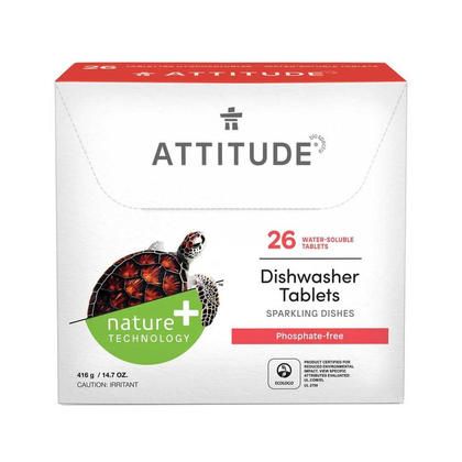 Photo 1 of ATTITUDE Dishwasher Detergent Eco Pouches
