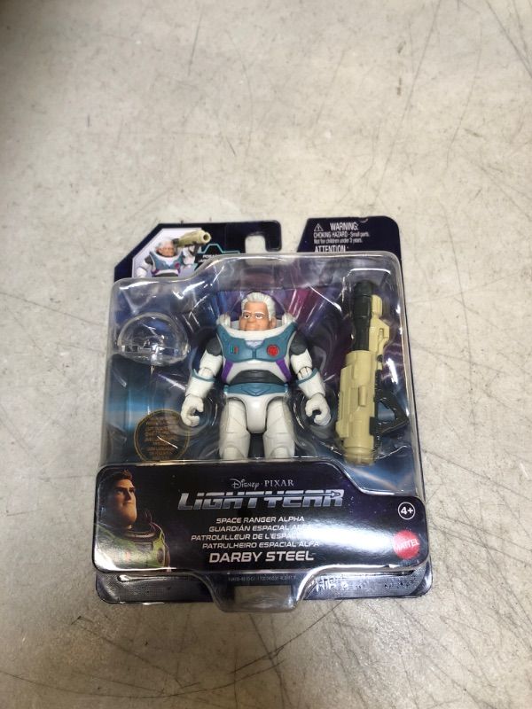 Photo 2 of Mattel Lightyear Toys Space Ranger Alpha Darby Steel Action Figure, 14 Points of Articulation & Accessories, 5-in Scale