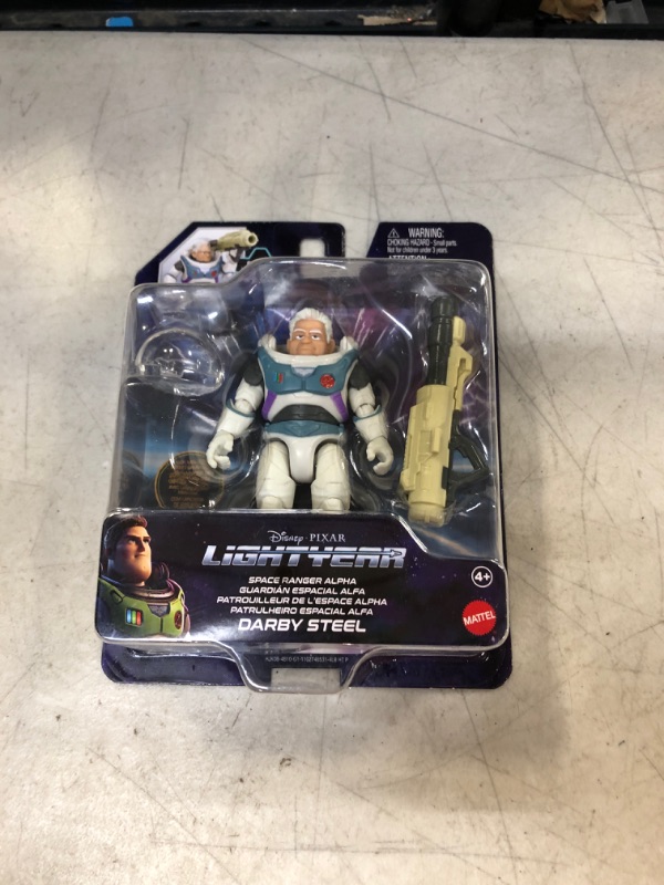 Photo 2 of Mattel Lightyear Toys Space Ranger Alpha Darby Steel Action Figure, 14 Points of Articulation & Accessories, 5-in Scale