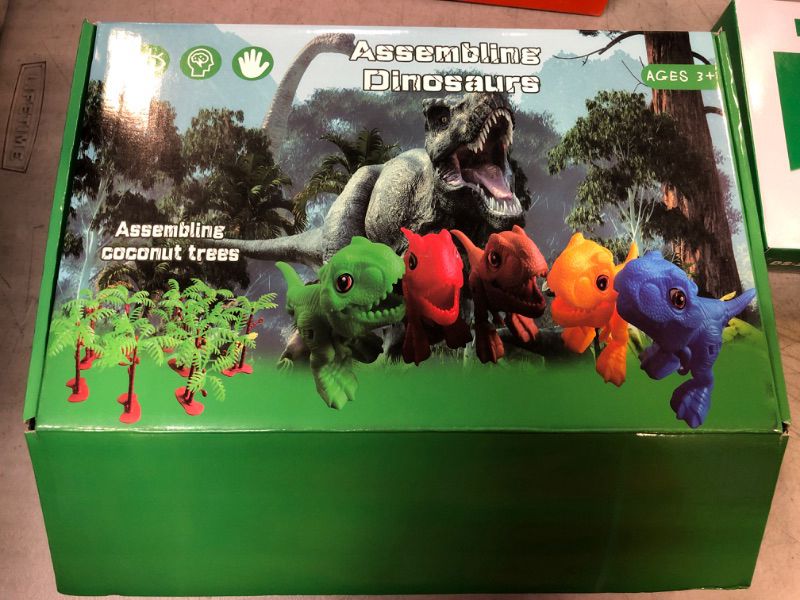 Photo 2 of 60PCS Dinosaur Toys Party Favors for Kids 4-8 Years Old, Bulk Assembly Dinosaur Toys for Classroom Treasure Box, Ideal Stocking Stuffers Birthday Gifts Carnival Prizes, Pinata Fillers for Kids
