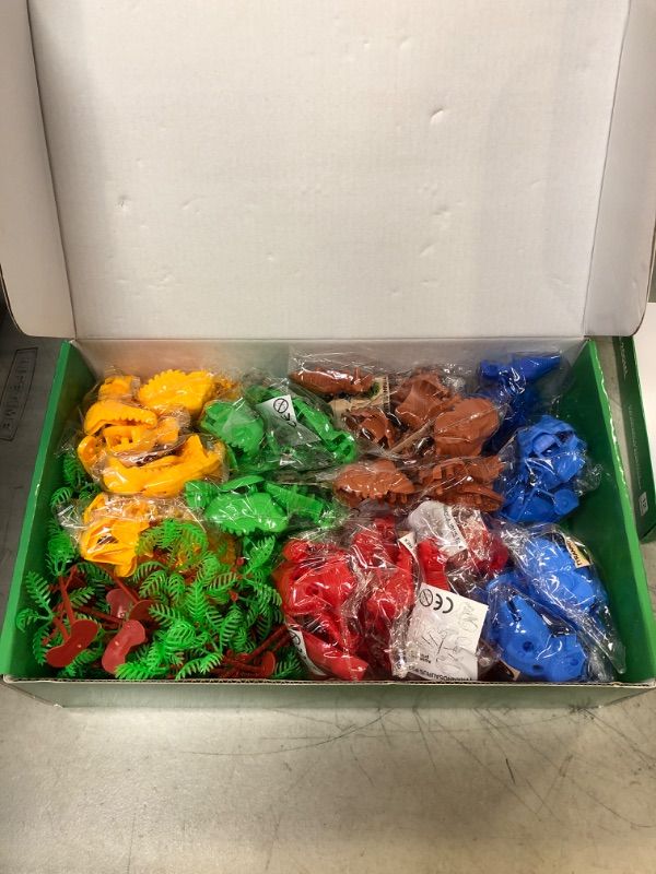 Photo 1 of 60PCS Dinosaur Toys Party Favors for Kids 4-8 Years Old, Bulk Assembly Dinosaur Toys for Classroom Treasure Box, Ideal Stocking Stuffers Birthday Gifts Carnival Prizes, Pinata Fillers for Kids
