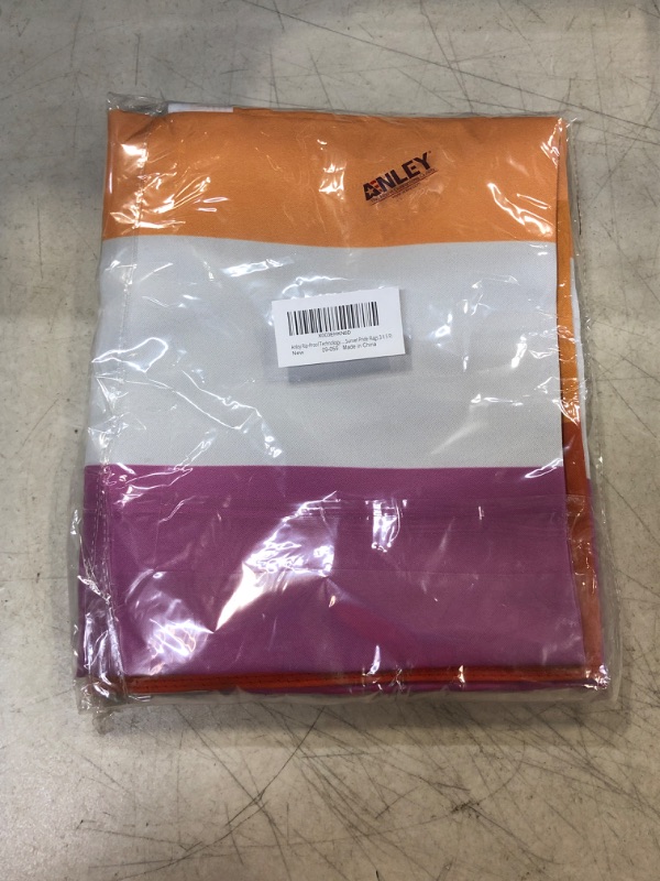 Photo 1 of Anley Rip-Proof Technology Double Sided 3-Ply Sunset Lesbian Pride Flag 3x5 Foot - Vivid Color Canvas Header and Wrinkle Resistant - The Strongest, Longest Lasting Sunset Pride Flags 3 X 5 Ft
