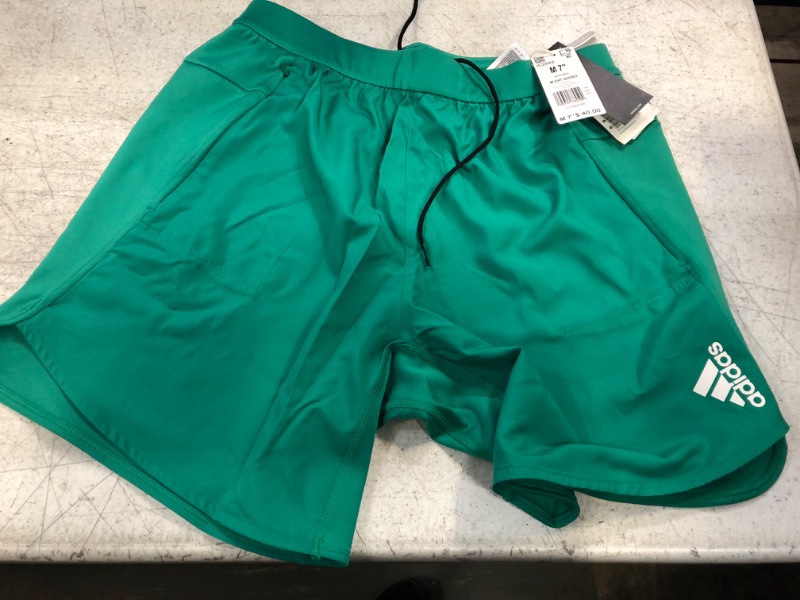 Photo 2 of Adidas Men's Designed for Training Classic-Fit 7" Performance Shorts - Court Green
size m 
