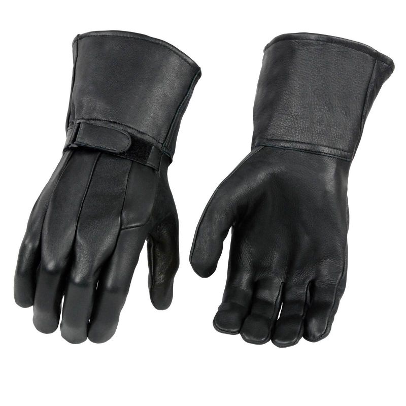 Photo 1 of 
Milwaukee Leather Men's Gauntlet Motorcycle Hand Gloves-Deerskin Unlined