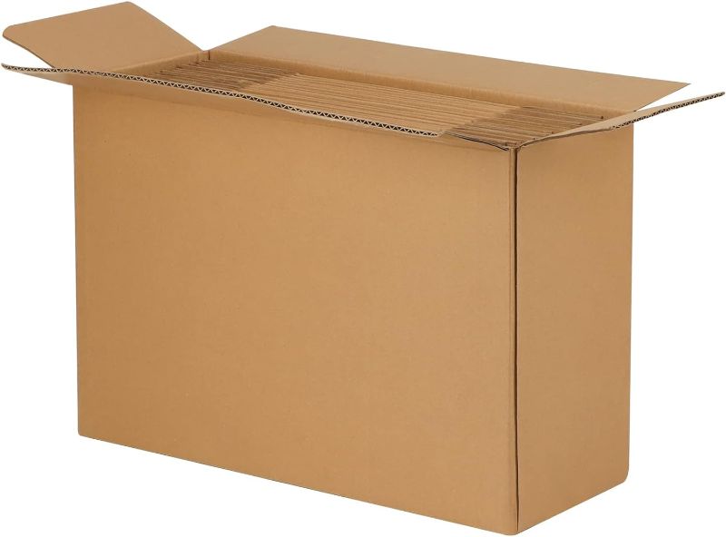 Photo 5 of MEBRUDY 12x9x4 Inches Shipping Boxes Pack of 20, Small Corrugated Cardboard Box for Mailing Packing Literature Mailer
