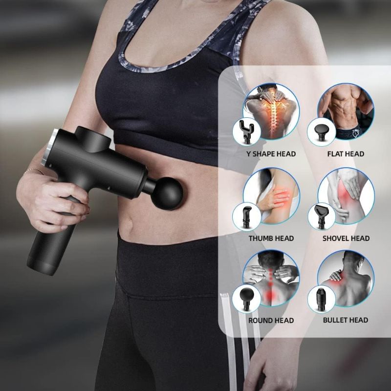 Photo 2 of Youdgee Massage Gun Deep Tissue for Muscles, Back, Neck, Shoulder, Leg Pain Relief – Percussion Massage Gun for Athletes Body Massager Tool
