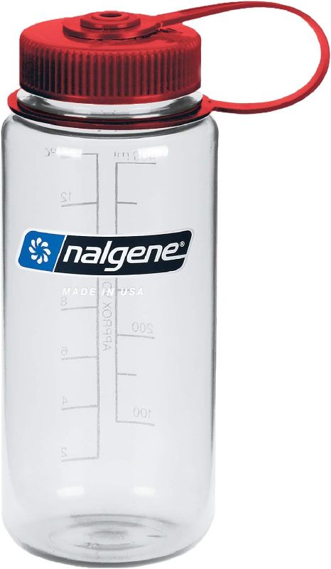 Photo 1 of Nalgene Sustain Tritan BPA-Free Water Bottle Made with Material Derived from 50% Plastic Waste, 16 OZ, Wide Mouth
