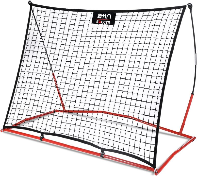 Photo 1 of A11N Soccer Training Equipment - 7 ft x 5ft Portable Soccer Rebounder for Team or Solo Soccer Training
