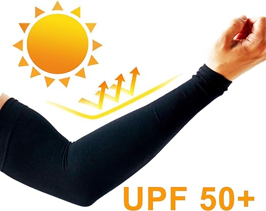 Photo 1 of PFFY UV Protection Cooling Arm Sleeves for Men and Women UPF 50 Sun Sleeve
