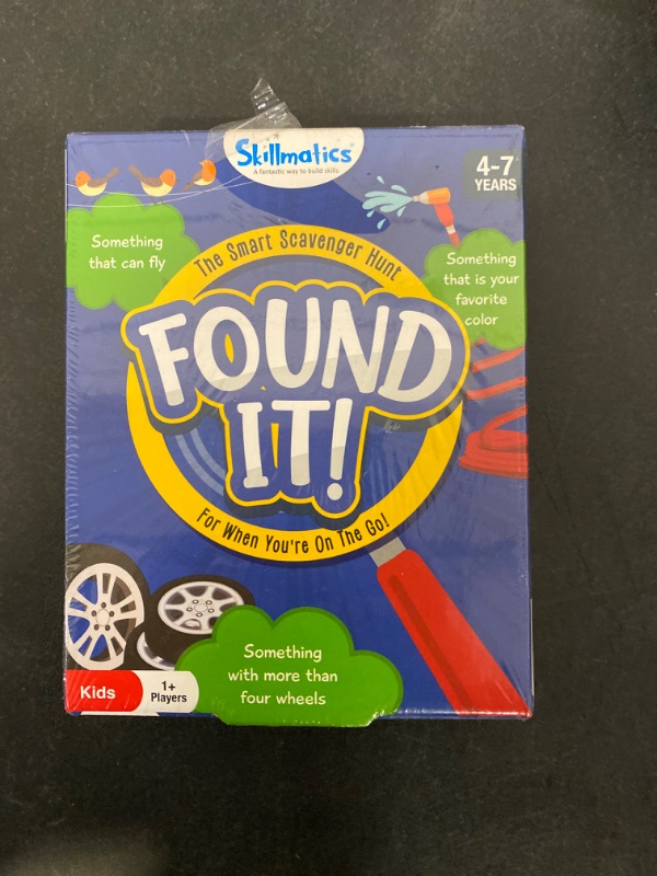 Photo 6 of Skillmatics Card Game - Found It Indoor, Scavenger Hunt for Kids, Boys, Girls, and Families Who Love Board Games and Educational Toys, Stocking Stuffer, Travel Friendly, Gifts for Ages 4, 5, 6, 7
