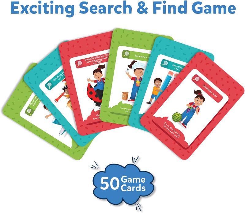 Photo 2 of Skillmatics Card Game - Found It Indoor, Scavenger Hunt for Kids, Boys, Girls, and Families Who Love Board Games and Educational Toys, Stocking Stuffer, Travel Friendly, Gifts for Ages 4, 5, 6, 7
