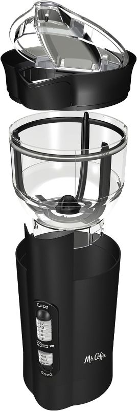 Photo 2 of Mr. Coffee 12 Cup Electric Coffee Grinder with Multi Settings, Black, 3 Speed - IDS77
