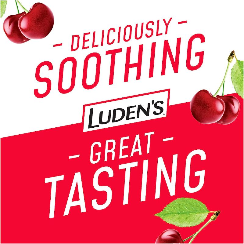 Photo 3 of Ludens Deliciously Soothing Throat Drops, Wild Cherry Flavor, 90 Count
