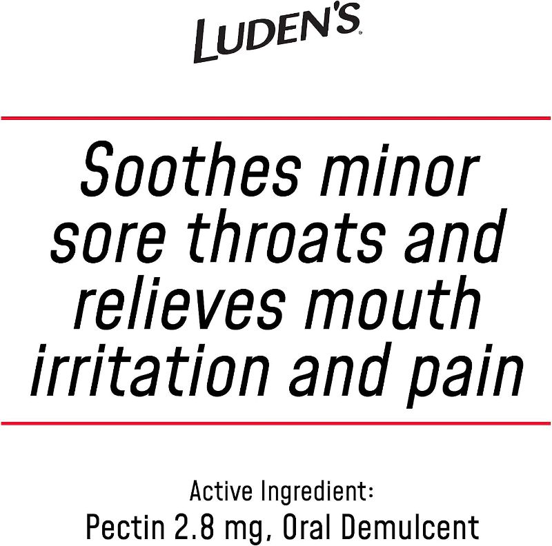 Photo 4 of Ludens Deliciously Soothing Throat Drops, Wild Cherry Flavor, 90 Count
