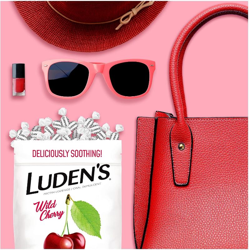 Photo 5 of Ludens Deliciously Soothing Throat Drops, Wild Cherry Flavor, 90 Count
