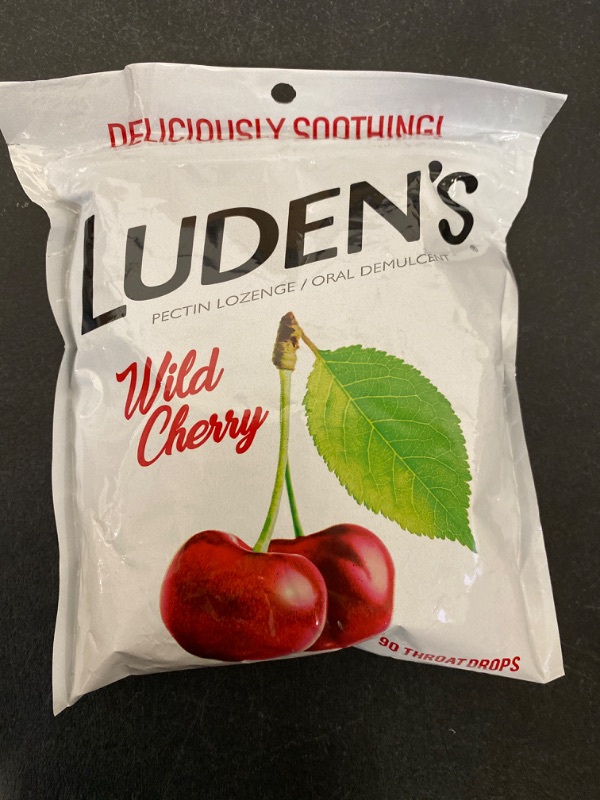 Photo 7 of Ludens Deliciously Soothing Throat Drops, Wild Cherry Flavor, 90 Count
