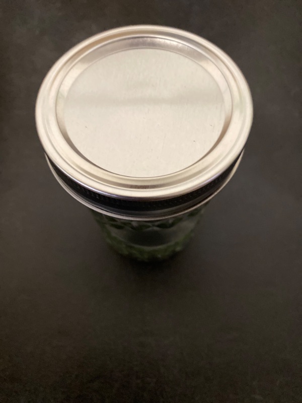Photo 4 of SKOCHE Mason Jars 8 oz 2 Pack Canning Jars with Airtight Lids and Bands, Ideal for Fermenting, Pickling, DIY Decors, Fruit Preserves, Jam or Jelly, 2 Labels Included

