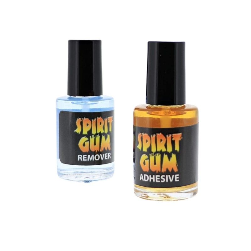 Photo 2 of Spirit Gum Adhesive and Remover - Combo Pack of 0.5 Fl. Oz. Prosthetic Skin Adhesive & 0.5 Fl. Oz Spirit Gum Remover
