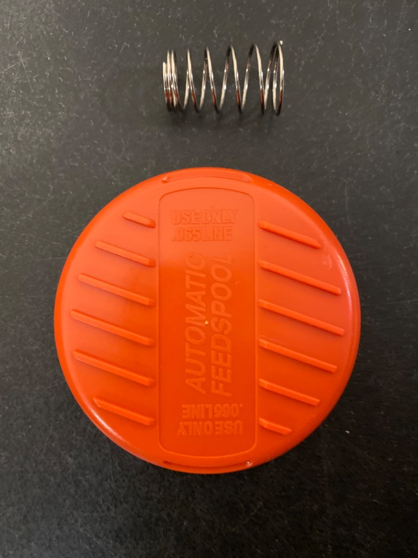 Photo 3 of BLACK+DECKER Trimmer Line Cap and Spring for AFS Trimmer (RC100P)
