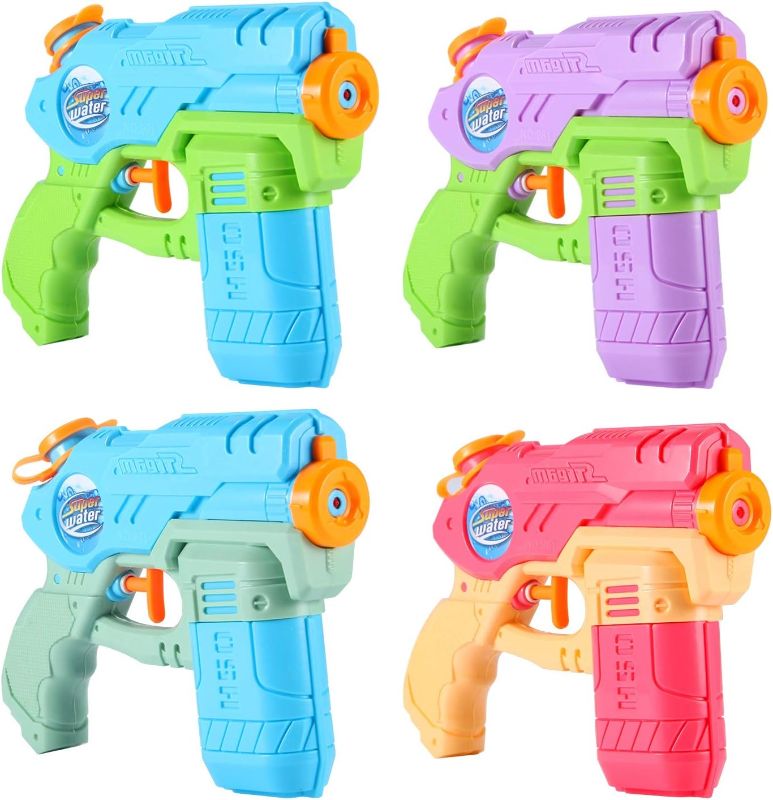 Photo 1 of AESGOGO 1 PC Pack Kids Squirt Water Guns, Water Pistol for Toddlers, 220CC Soaker Blaster Outdoor Water Toys for 3 4 5 6 7 8 Year Old Boys Girls Beach Pool Yard Summer Fun.
