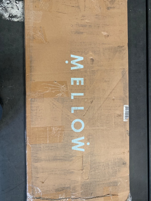 Photo 6 of Mellow 18" Metal Platform Bed Frame, Heavy-Duty Steel Slats, Black, Twin