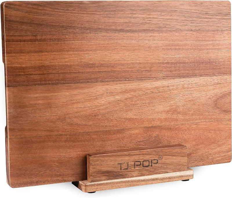Photo 1 of Wood Cutting Board, TJ POP Premium Chopping Board with Juice Groove, 36 X 21
