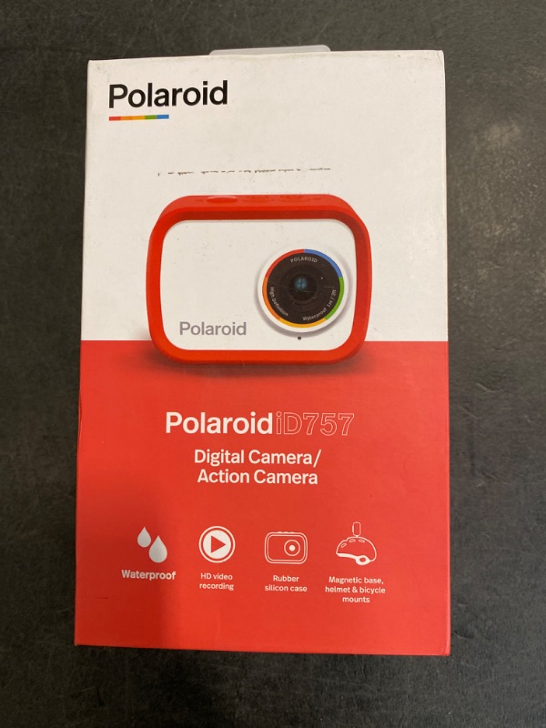 Photo 9 of Polaroid Sport Action Camera 720p 12.1mp, Waterproof Camcorder Video Camera with Built in Rechargeable Battery and Mounting Accessories, Action Cam for Vlogging, Sports, Traveling
