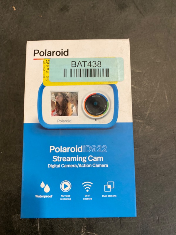 Photo 6 of Polaroid - Pro Cam ID922-BLU 4K Video 18.0-Megapixel Action Digital Camera - Blue
