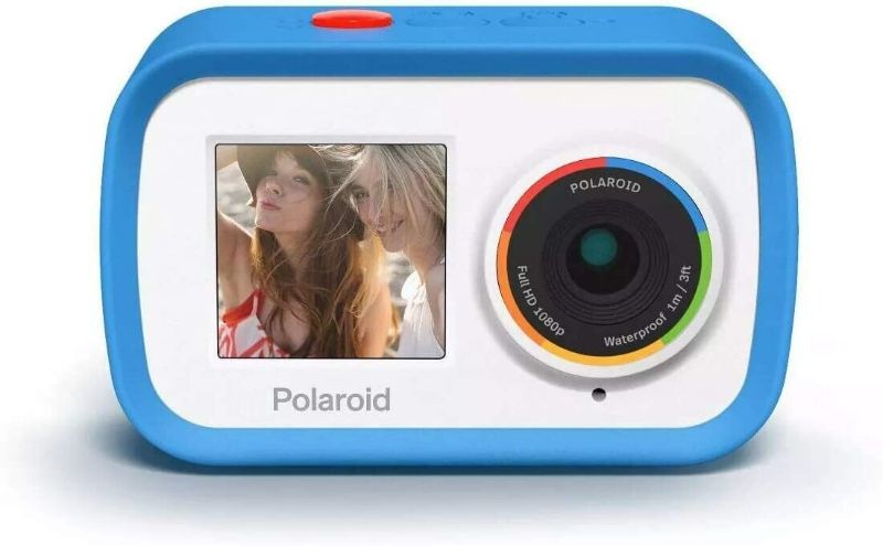 Photo 1 of Polaroid - Pro Cam ID922-BLU 4K Video 18.0-Megapixel Action Digital Camera - Blue
