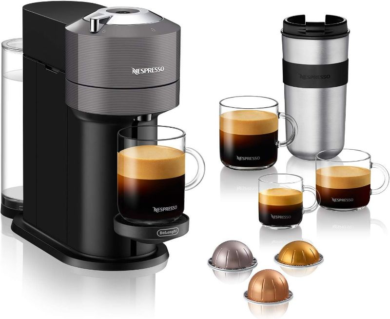 Photo 4 of Nespresso Vertuo Next Coffee and Espresso Maker by De'Longhi-  BOX HAS BEEN OPENED MAY BE MISSING PARTS