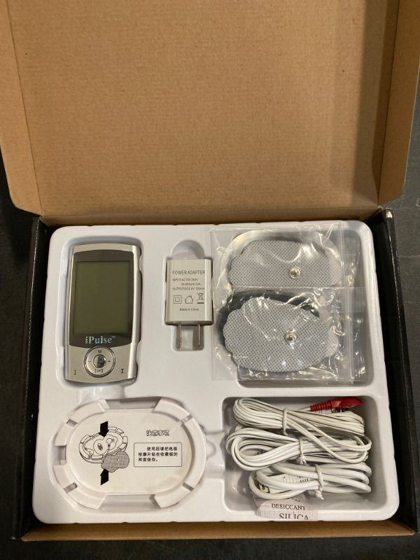 Photo 5 of iPULSE-  Tens Unit Muscle Stimulator: 24 Modes Rechargeable Tens Stimulator Machine - 16 Pads Electric EMS Unit Massager Acupoint Map Included for Back...
