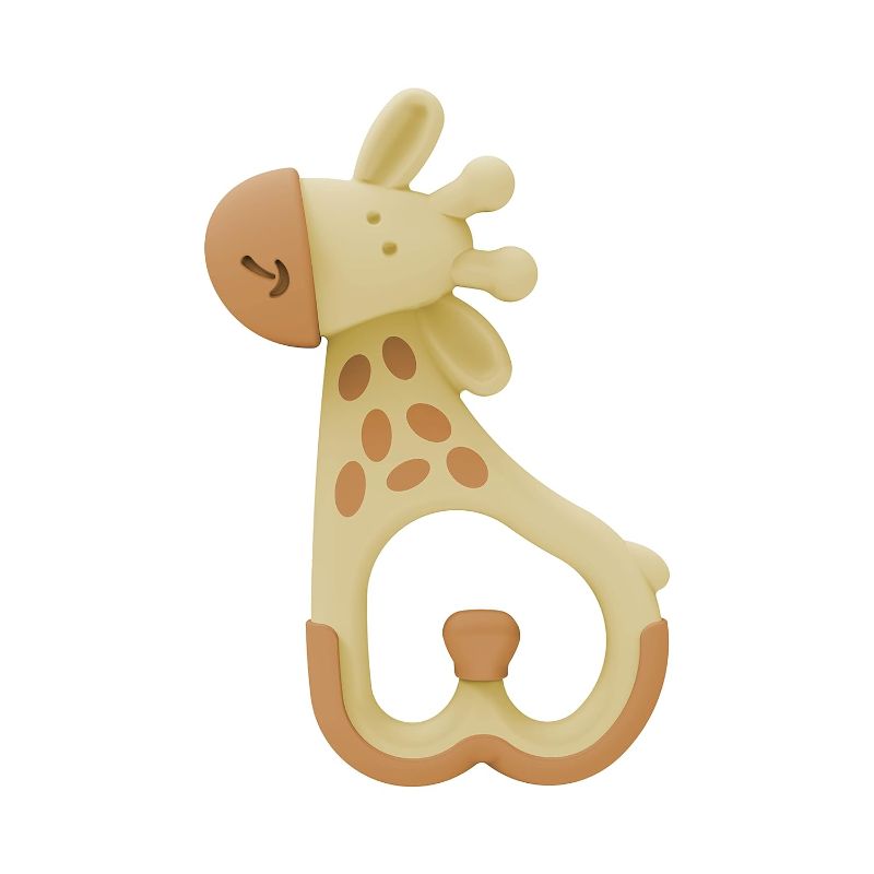 Photo 1 of Dr. Brown’s Ridgees Giraffe, Massaging Baby Teether, Designed by a Pediatric Dentist, BPA Free, 3m+
