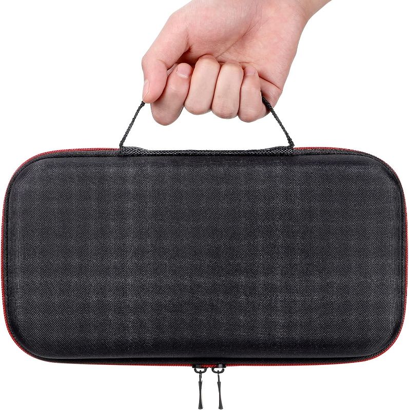 Photo 2 of Dual Mic Bag:Wireless Handheld Microphone Case Portable Microphone Storage Bag,with EVA Hard Shell Exterior&Sponge Padded Interior,Case Only
