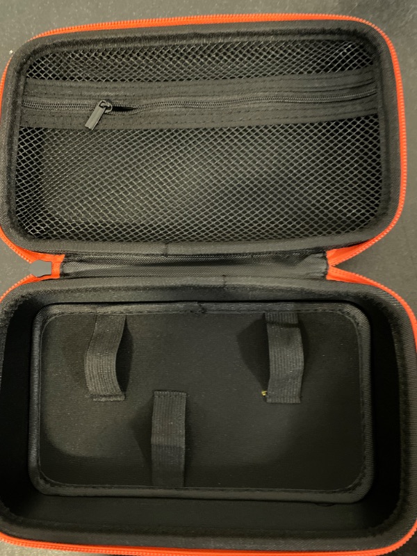 Photo 5 of Dual Mic Bag:Wireless Handheld Microphone Case Portable Microphone Storage Bag,with EVA Hard Shell Exterior&Sponge Padded Interior,Case Only
